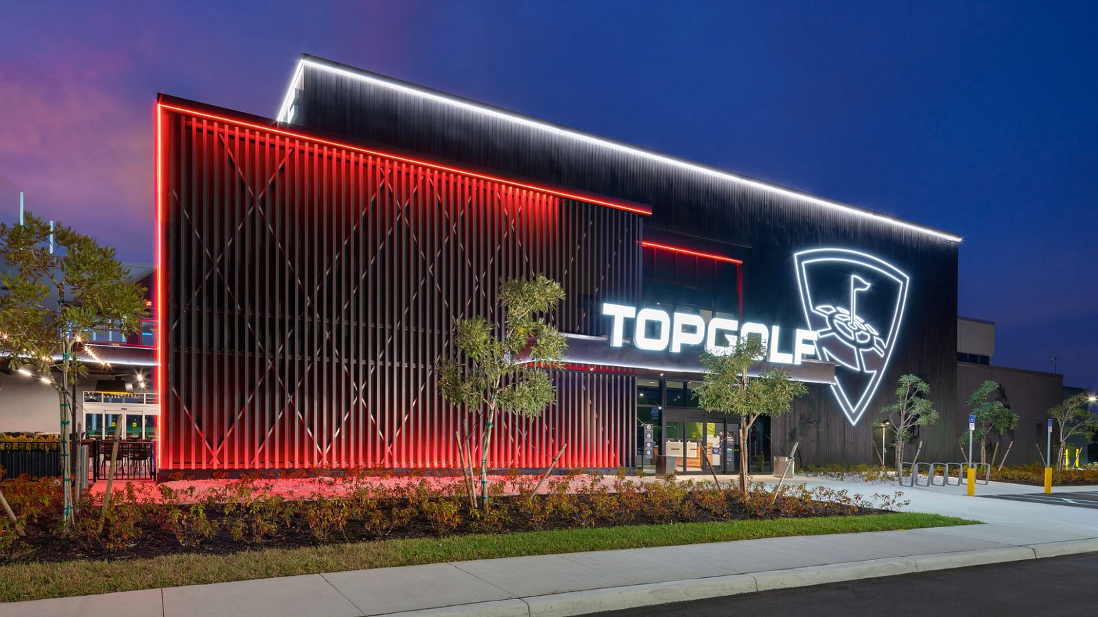 Exterior of Topgolf Fort Myers