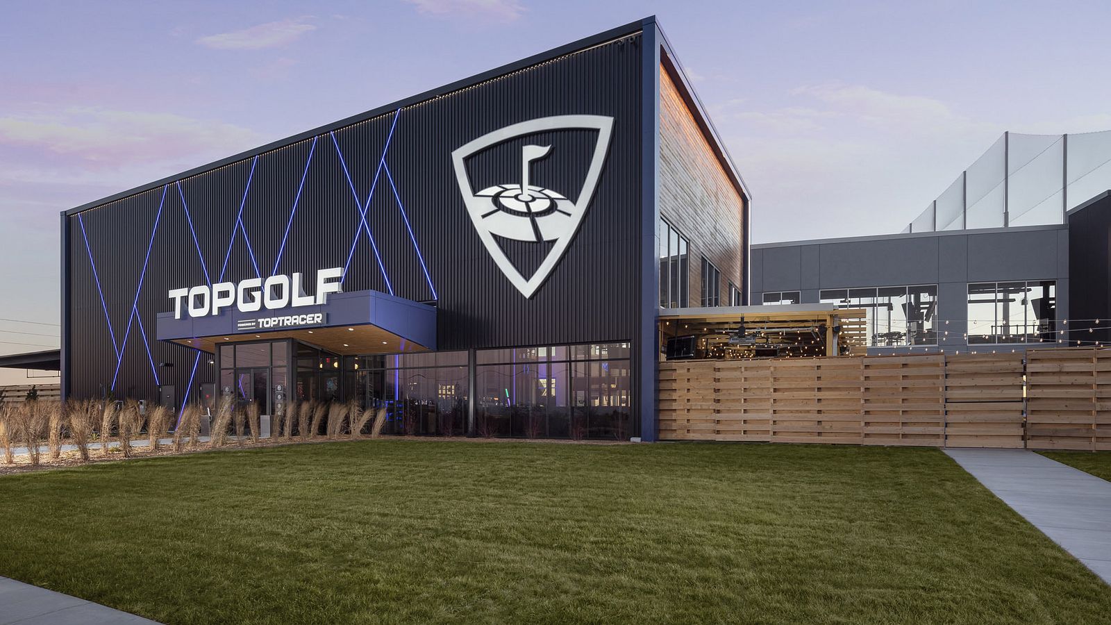 Exterior of Topgolf Wichita