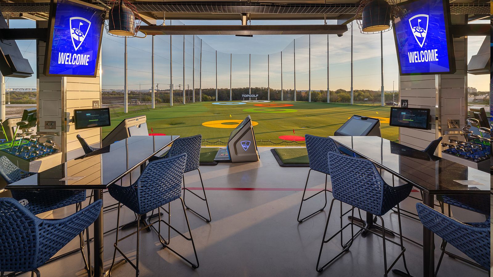 Hitting Bays and Seating