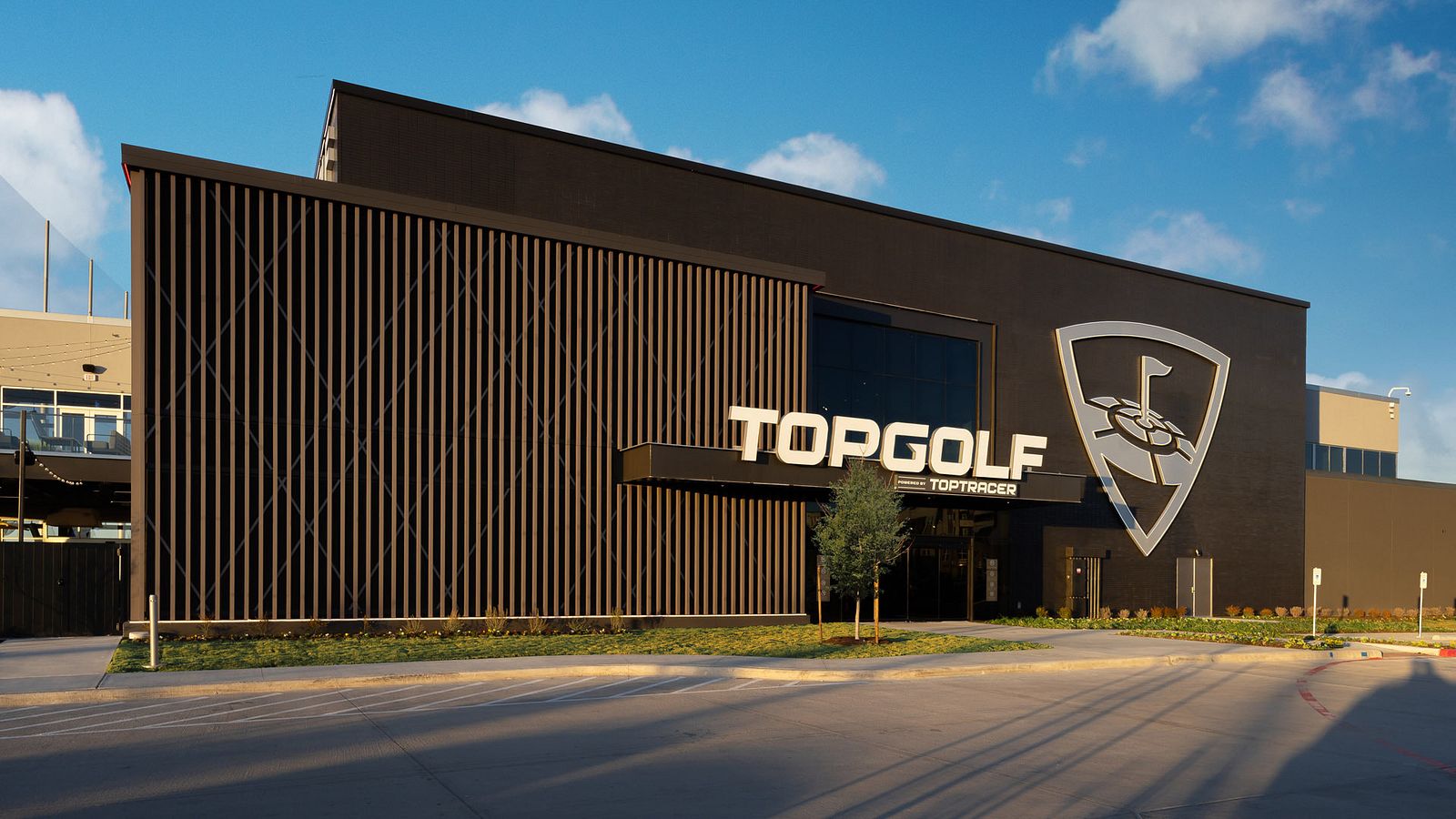 Exterior of Topgolf Grand Prairie