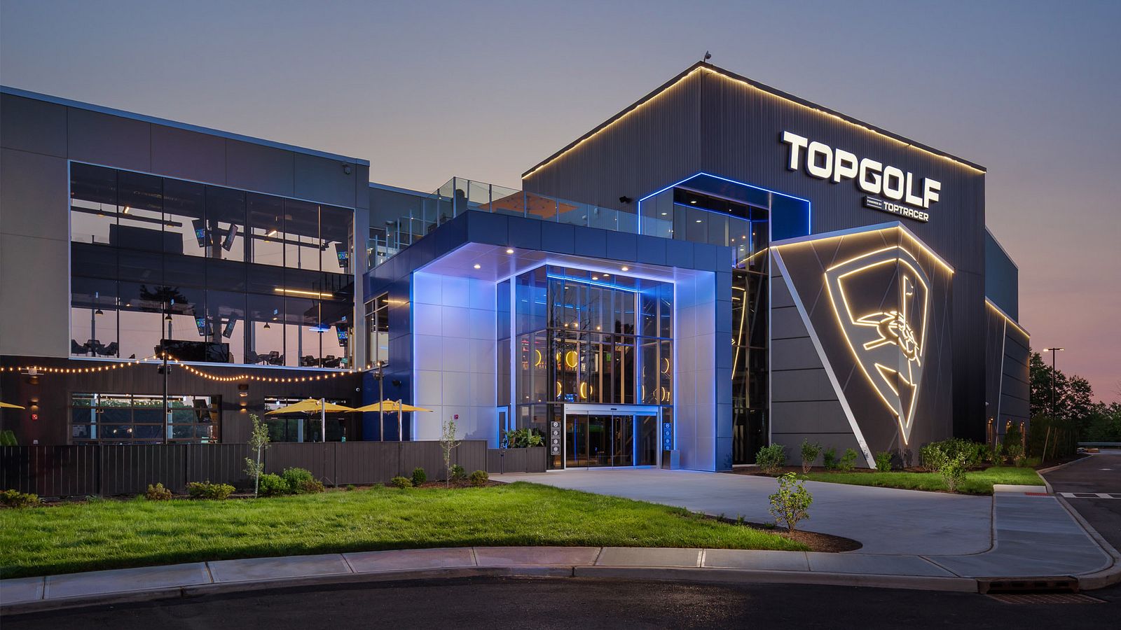 Exterior of Topgolf Parsippany