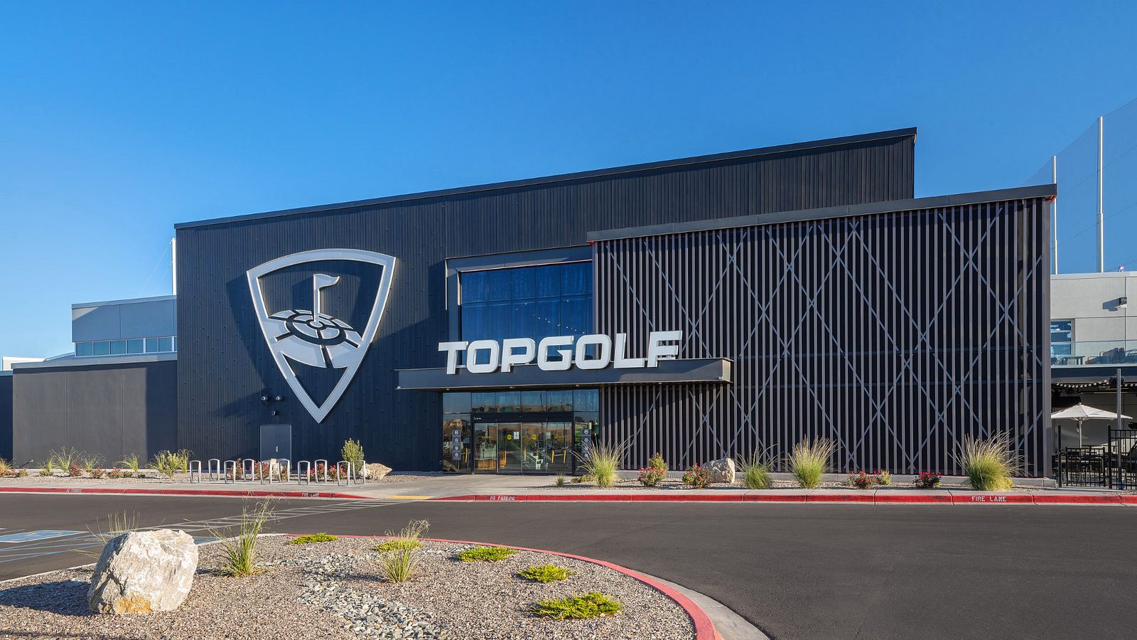 Exterior of Topgolf Albuquerque