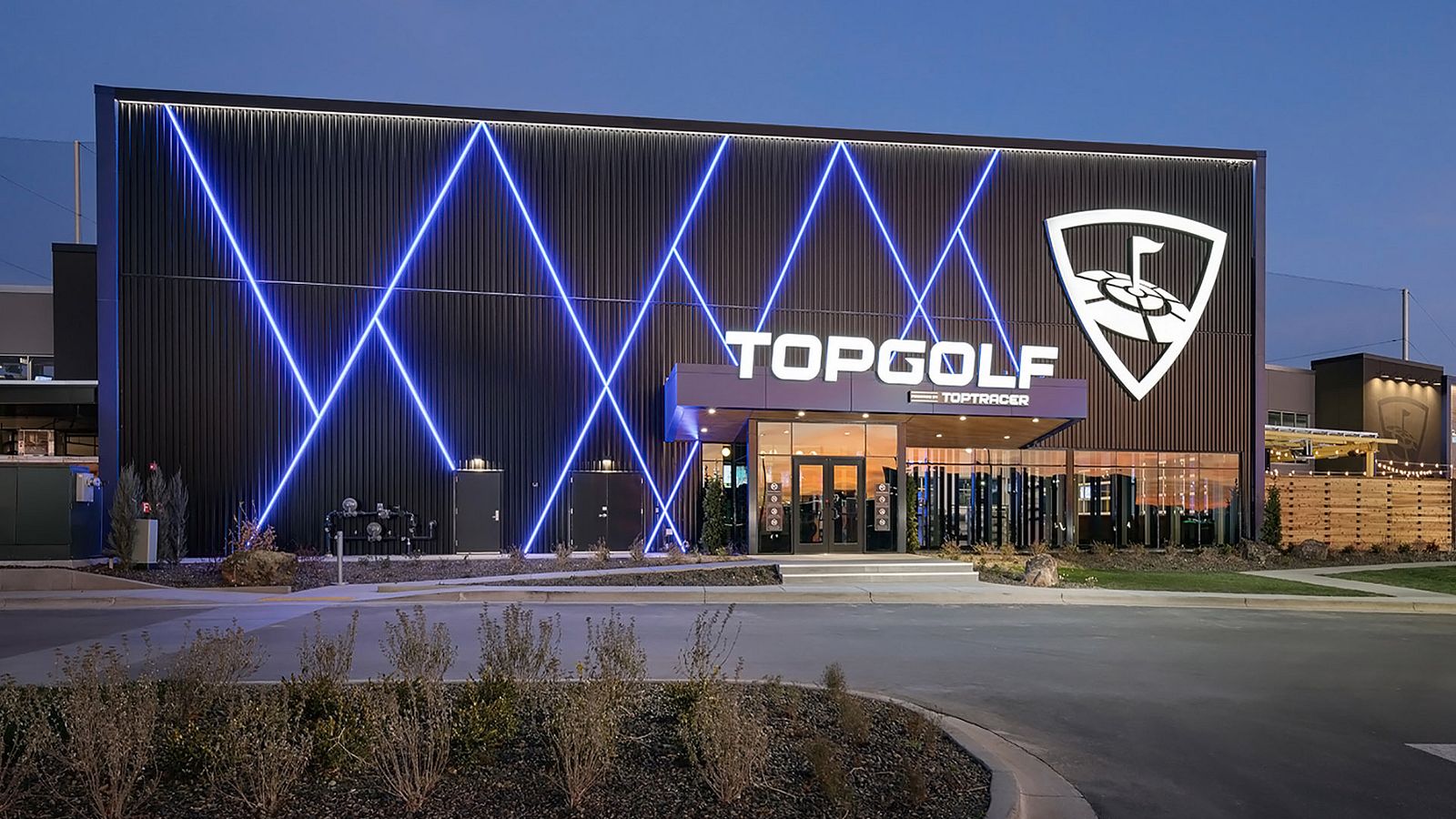 Exterior of Topgolf Madison