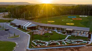 Aerial View of Topgolf Chattanooga Thumbnail