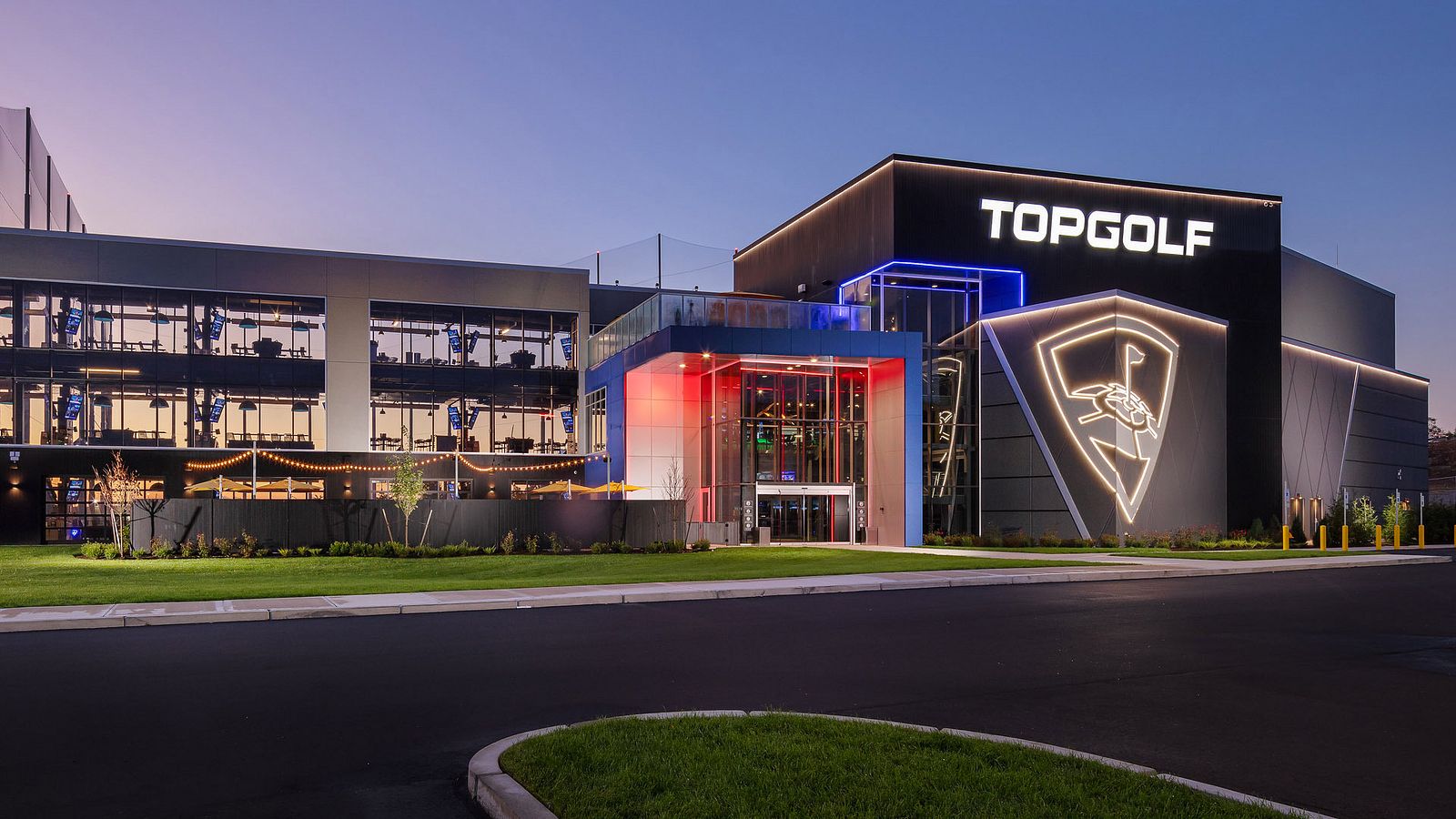 Exterior of Topgolf Parsippany